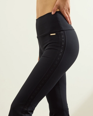 Legging Deblon Women Serena Flared Black 5 Legging Deblon Women Serena Flared Black - Afbeelding 5