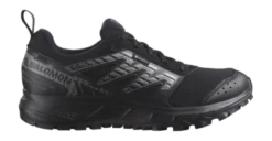 Trailrunning Schoen Salomon Women Wander GTX Black Plum Kitten Gull