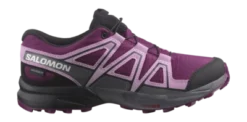Wandelschoen Salomon Junior Speedcross CSWP Plum Caspia Orchid Bouquet Black