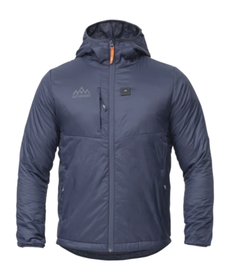Jas Heat Experience Men Heated Hybrid Jacket Navy Blue 1 Jas Heat Experience Men Heated Hybrid Jacket Navy Blue