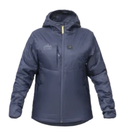 Jas Heat Experience Women Heated Hybrid Jacket Navy Blue