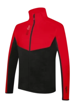 Ski Vest RH+ Men Zero Full Zip Jersey Red / Black
