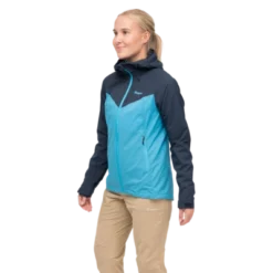 Jas Bergans Women Rabot Windbreaker Jacket Aqua Lagoon/Navy Blue -Outdoor Supply-NL 2132712images 5