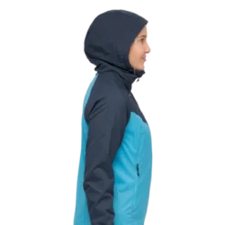 Jas Bergans Women Rabot Windbreaker Jacket Aqua Lagoon/Navy Blue -Outdoor Supply-NL 2132712images 6