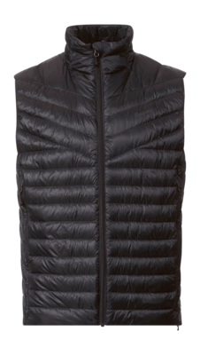 Bodywarmer Bergans Men Rabot Light Down Vest Black