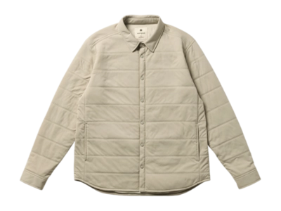 Jacket Snow Peak Unisex Flexible Insulated Shirt Ivory 1 Jacket Snow Peak Unisex Flexible Insulated Shirt Ivory