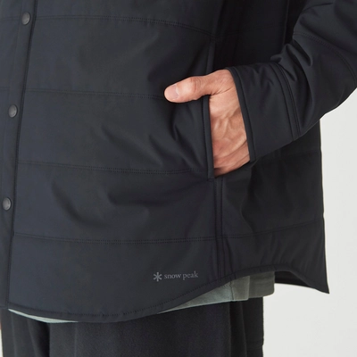 Jacket Snow Peak Unisex Flexible Insulated Shirt Olive 6 Jacket Snow Peak Unisex Flexible Insulated Shirt Olive - Afbeelding 6