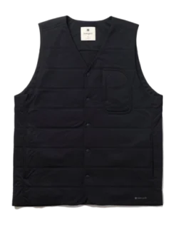 Vest Snow Peak Unisex Flexible Insulated Black