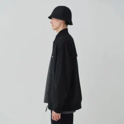 Jacket Snow Peak Unisex Light Mountain Cloth Black -Outdoor Supply-NL 2195225jk 25su1060 4