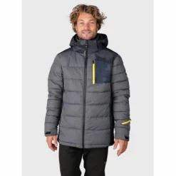 Ski Jas Brunotti Men Trymail Snowjacket Titanium 10 Ski Jas Brunotti Men Trymail Snowjacket Titanium -Outdoor Supply-NL 2221200053 9997 5