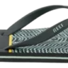 Slipper Reef Kids Switchfoot Print Black Yellow Swell
