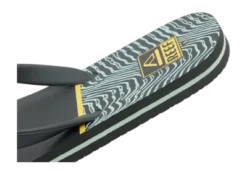 Slipper Reef Kids Switchfoot Print Black Yellow Swell 13 Slipper Reef Kids Switchfoot Print Black Yellow Swell -Outdoor Supply-NL 22239657 cj6636kidsswitchfootprintblackyellowswelldtl2gbkopie