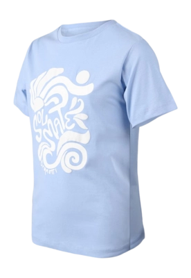 T-Shirt Brunotti Girls Freya Bluebell 3 T-Shirt Brunotti Girls Freya Bluebell - Afbeelding 3