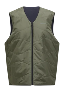 Bodywarmer Peak Performance Men Insulated Reversable Vest Pine Needle Black