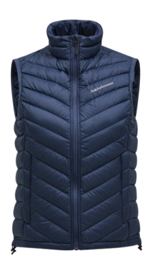 Bodywarmer Peak Performance Women Frost Down Vest Blue Shadow