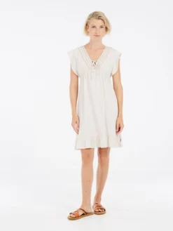 Jurk Protest Women Prtcarvy Kit Offwhite 11 Jurk Protest Women Prtcarvy Kit Offwhite -Outdoor Supply-NL 22850604 24651032106modelfront full01