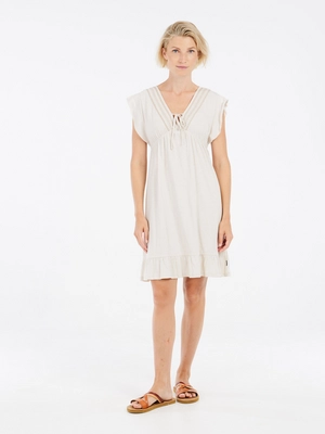 Jurk Protest Women Prtcarvy Kit Offwhite 4 Jurk Protest Women Prtcarvy Kit Offwhite - Afbeelding 4