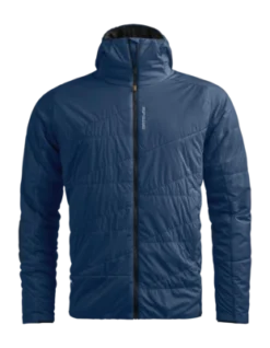 Jas Ortovox Men Swisswool Piz Duan Jacket Deep Ocean