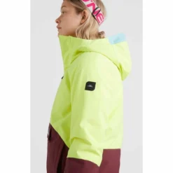 ONeill Ski Jas O'Neill Women O'Riginals Pyranine Yellow Colour Block -Outdoor Supply-NL 3 1500009 42015 02 MODEL