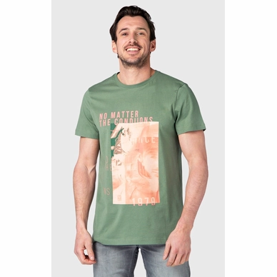 T-Shirt Brunotti Men Tim-Print Vintage Green 22 4 T-Shirt Brunotti Men Tim-Print Vintage Green 22 - Afbeelding 4