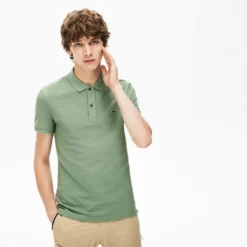 Polo Lacoste Men PH4012 Slim Fit Thyme 7 Polo Lacoste Men PH4012 Slim Fit Thyme -Outdoor Supply-NL 3 PH4012 S86 21