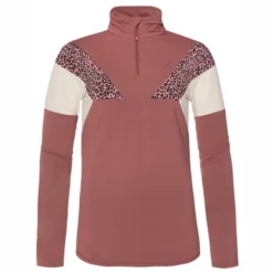 Skipully Protest Women Yingsa 1/4 Zip Top Petal Pink