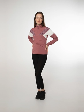 Skipully Protest Women Yingsa 1/4 Zip Top Petal Pink 5 Skipully Protest Women Yingsa 1/4 Zip Top Petal Pink - Afbeelding 5