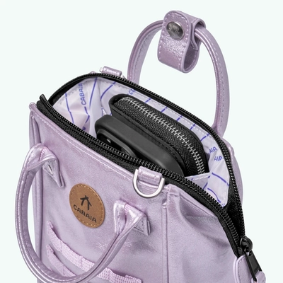 Schoudertas Cabaïa Nano Iridescent Capri 3 Schoudertas Cabaïa Nano Iridescent Capri - Afbeelding 3