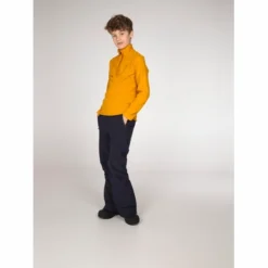 Skipully Protest Boys Perfecty 1/4 Zip Dark Yellow -Outdoor Supply-NL 3810400 216 look