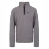 Skipully Protest Boys Perfectym 1/4 Zip Top Dark Grey Melee
