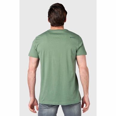 T-Shirt Brunotti Men Tim-Print Vintage Green 22 5 T-Shirt Brunotti Men Tim-Print Vintage Green 22 - Afbeelding 5
