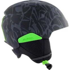 Skihelm Alpina Junior Pizi Black Green Camo Matt -Outdoor Supply-NL 4 9246131 4