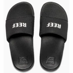 Slipper Reef Kids One Slide Black White 2023 -Outdoor Supply-NL 4 cj2145t1100x