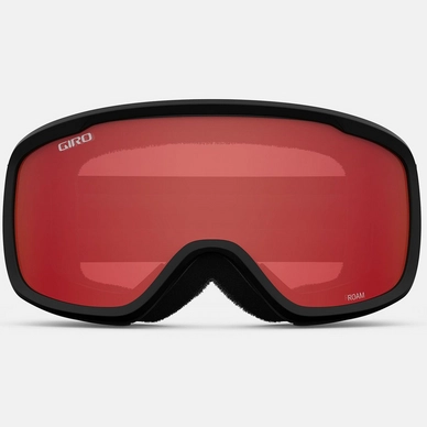 Skibril Giro Roam Black Wordmark Amber Scarlet 4 Skibril Giro Roam Black Wordmark Amber Scarlet - Afbeelding 4