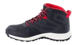 Wandelschoen Jack Wolfskin Kids Woodland Texapore Mid Night Blue Red 8 Wandelschoen Jack Wolfskin Kids Woodland Texapore Mid Night Blue Red -Outdoor Supply-NL 404215283323 no bg