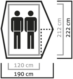 Tent Salewa Micra II Cactus Grey 5 Tent Salewa Micra II Cactus Grey -Outdoor Supply-NL 40538652916383 72fe5fda c0b7 4384 824b 3aab0e556a50