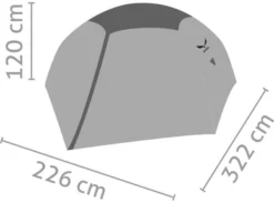 Tent Salewa Latitude III Cactus Grey -Outdoor Supply-NL 40538652941653 cabd026b 3765 467b 9090 f785e718b945