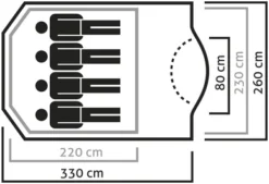 Tent Salewa Alpine Hut IV Cactus Grey 5 Tent Salewa Alpine Hut IV Cactus Grey -Outdoor Supply-NL 4053865294202bb0714e4 59a2 4437 b53f 0abd643d2110