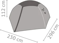 Tent Salewa Latitude II Cactus Grey 5 Tent Salewa Latitude II Cactus Grey -Outdoor Supply-NL 40538653482883 bec45f50 6344 49cf 9d2a 37e5ce1b9e68