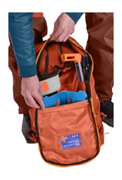Ski Rugzak Ortovox Men Avabag Litric Zero 27 Desert Orange -Outdoor Supply-NL 42518777293415 ortovox 49240 23001 avabag litric zero 27 desert orange d 02