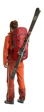 Ski Rugzak Ortovox Men Peak 55 Cengia Rossa 6 Ski Rugzak Ortovox Men Peak 55 Cengia Rossa - Afbeelding 6