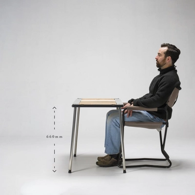 Campingstoel Snow Peak Gray Folding Grey 9 Campingstoel Snow Peak Gray Folding Grey - Afbeelding 9