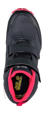 Wandelschoen Jack Wolfskin Kids Woodland Texapore Mid VC Dark Blue Pink 4 Wandelschoen Jack Wolfskin Kids Woodland Texapore Mid VC Dark Blue Pink - Afbeelding 4