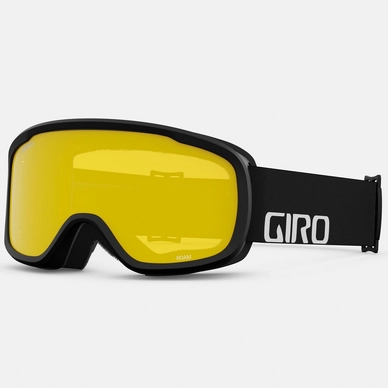 Skibril Giro Roam Black Wordmark Amber Scarlet 5 Skibril Giro Roam Black Wordmark Amber Scarlet - Afbeelding 5