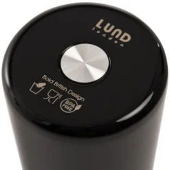 Waterfles Lund London Skittle Dubbelwandig Midnight 0,5 L -Outdoor Supply-NL 50604556916543 7277 skittle bottle adventure original midnight black base lores