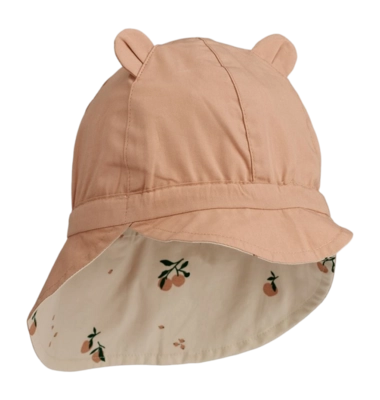 Pet Liewood Gorm Reversible Sun Hat With Ears Peach Seashell Pale Tuscany 6/9 M 3 Pet Liewood Gorm Reversible Sun Hat With Ears Peach Seashell Pale Tuscany 6/9 M - Afbeelding 3
