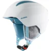 Skihelm Alpina Junior Grand White Skyblue