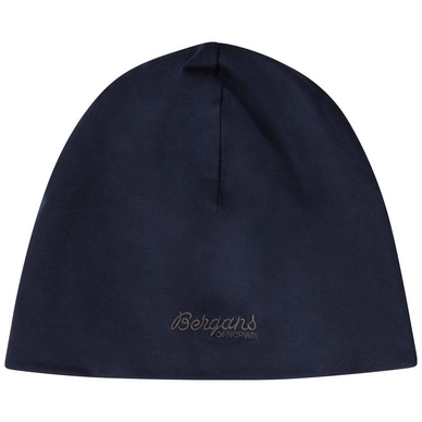 Muts Bergans Kids Cotton Beanie Youth Navy Blue/Solid Dark Grey 1 Muts Bergans Kids Cotton Beanie Youth Navy Blue/Solid Dark Grey