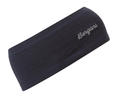 Hoofdband Bergans Kids Wool Junior Headband Navy Blue - Maat 52 1 Hoofdband Bergans Kids Wool Junior Headband Navy Blue - Maat 52