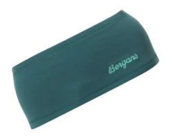 Hoofdband Bergans Unisex Merino Tech Headband Malachite Green